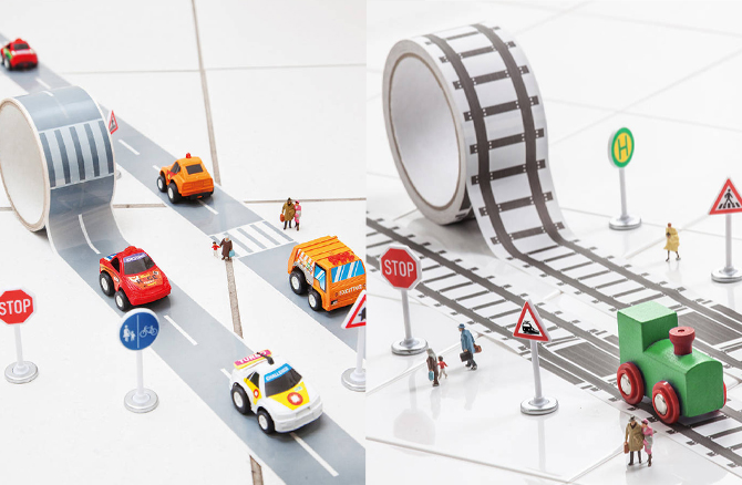 Best Product Train and Road Track Tape by Dunja